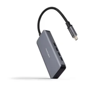 USB-разветвитель NANOCABLE 10.16.4504 Серый