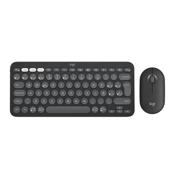 Klaviatuur ja Hiir Logitech 920-012227 Must