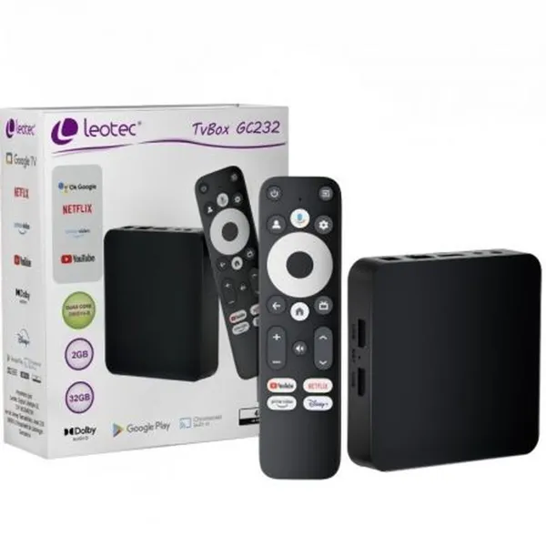 Konvertētājs/Adapteris LEOTEC LETVBOXGC06 Melns