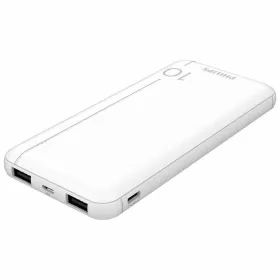 Powerbank Philips DLP1810NW/62 Balts 10000 mAh