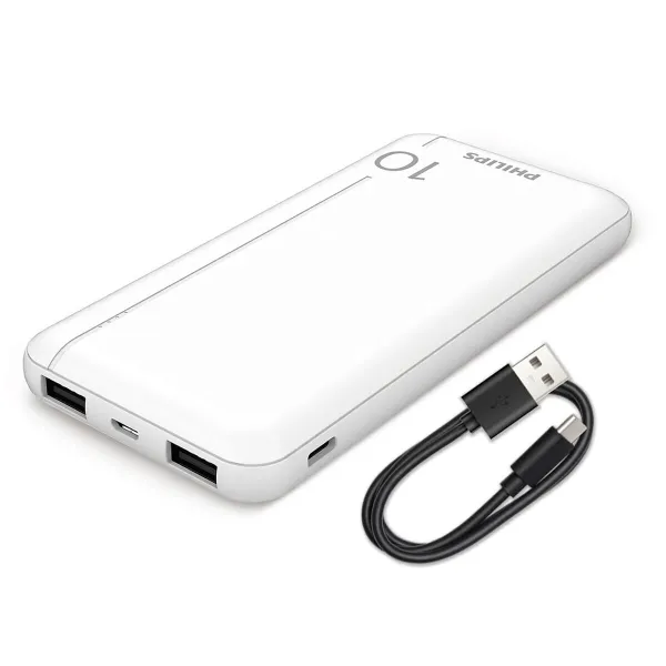 Powerbank Philips DLP1810NW/62 Balta 10000 mAh