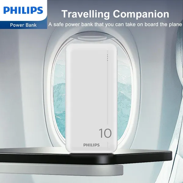 Powerbank Philips DLP1810NW/62 Balta 10000 mAh