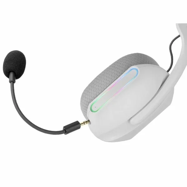 Headphones Mars Gaming MHWPROW White Multicolour