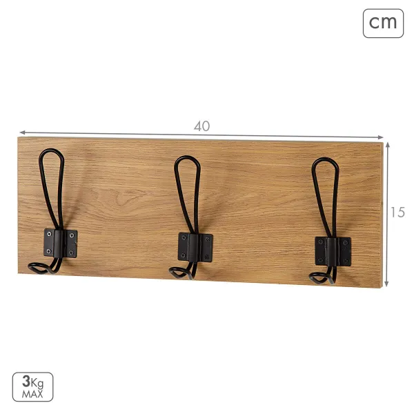 Takkiteline Max Home Puu MDF (6 osaa)