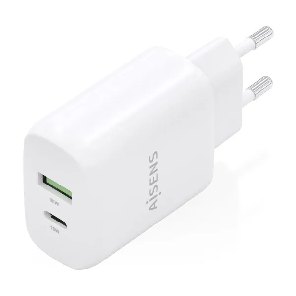 Сетевое зарядное устройство Aisens A110-0923 Белый 33 W 50 W