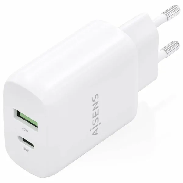 Сетевое зарядное устройство Aisens A110-0923 Белый 33 W 50 W