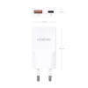 Sieninis įkroviklis Aisens ASCH-30W2P046-W Balta 30 W