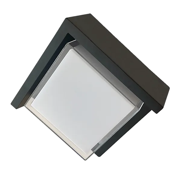 GRF341 LED sieninis šviestuvas 10W 4000K IP44 juodas