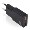 Sieninis įkroviklis Aisens ASCH-30W2P047-BK Juoda 30 W