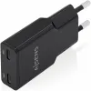 Sieninis įkroviklis Aisens ASCH-30W2P049-BK Juoda 30 W