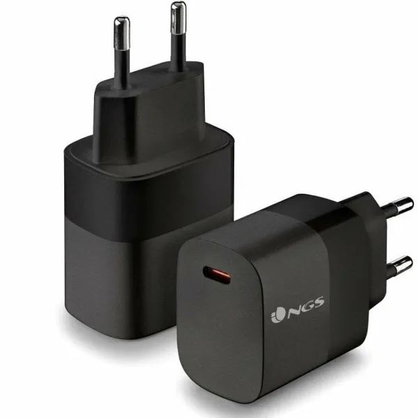 Sienas Lādētājs NGS BUD20W 20 W 33 W Melns