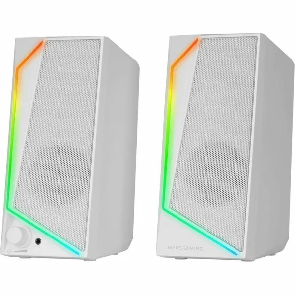 PC garso kolonėlės Mars Gaming MS72W Balta 15 W 4 W