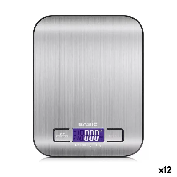 virtuves svari Basic Home Sudrabains 10 kg (12 gb.)