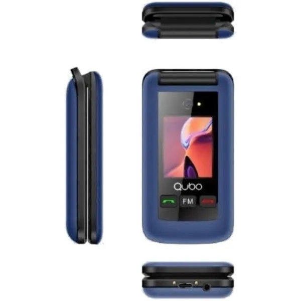 Mobilusis telefonas vyresnio amžiaus žmonėms Qubo Qubo X-247 2,4” QVGA