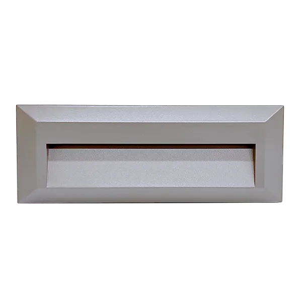 GRF02 LED fasado šviestuvas 1.8W 4000K IP65 pilkas