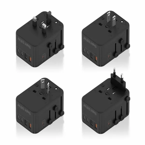 Сетевое зарядное устройство Aisens ASPS-2A3C09-BK 35 W Чёрный