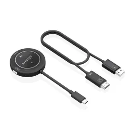 HDMI Cable Aisens ASWL-H2KC30M004-BK Black