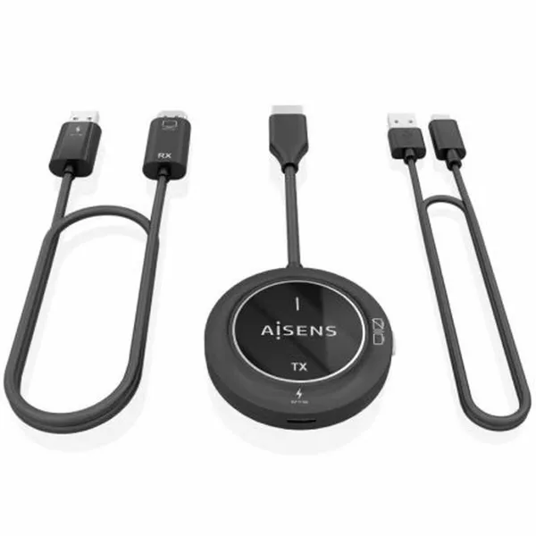 HDMI Kabelis Aisens ASWL-H2K30M002-BK Melns