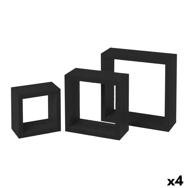 Planken MobleKit Melns 3 Daudzums (4 gb.)