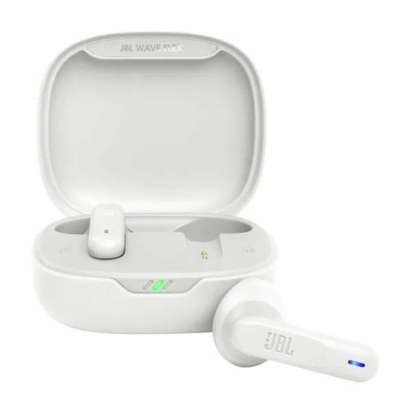 Bluetooth Headset with Microphone JBL JBLWFLEXWHT White