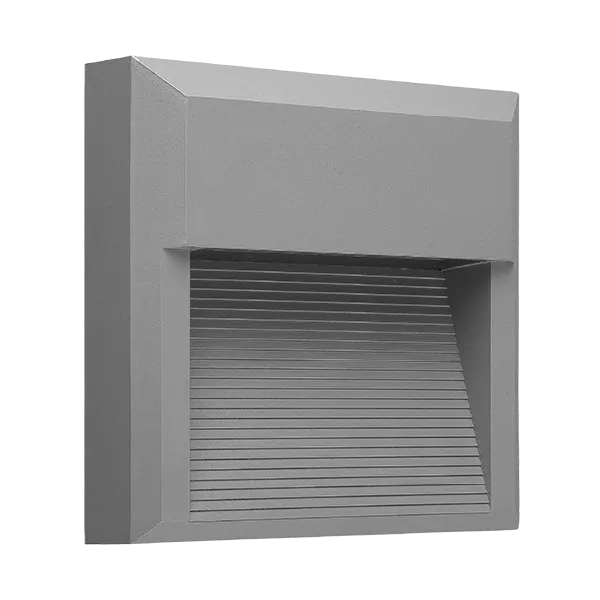 GRF310 LED fasādes gaismeklis 8W 4000K IP65 pelēks