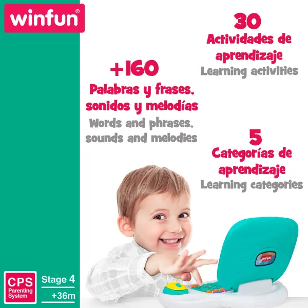 Magic Blackboard Winfun Plastmasinis (4 vnt.)