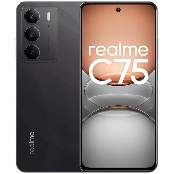 Išmanusis Telefonas Realme Realme C75 Octa Core 8 GB RAM 128 GB Juoda 6,72"