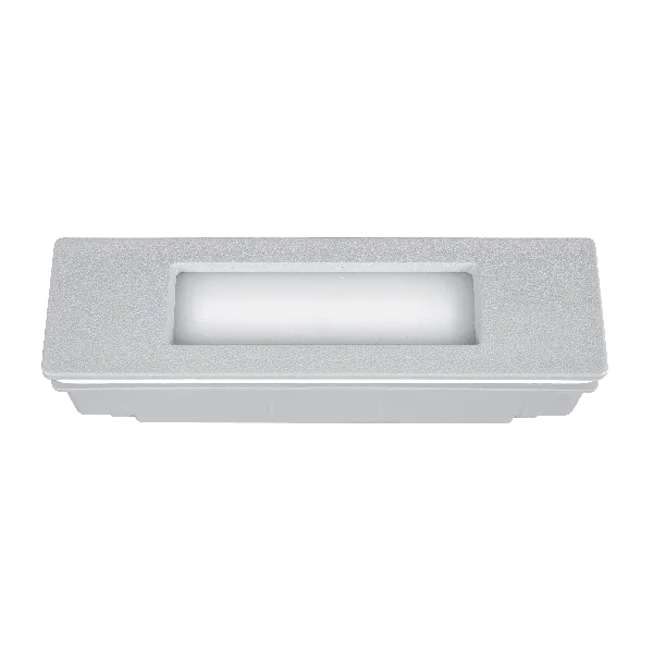 NINA LED įleidžiamas sieninis šviestuvas 7,5 W CCT IP55 pilkas