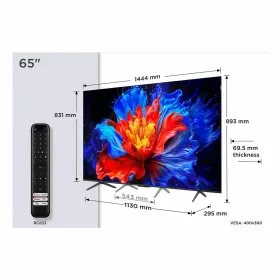 Смарт-ТВ TCL 65P8K 65" 4K Ultra HD LED HDR D-LED QLED