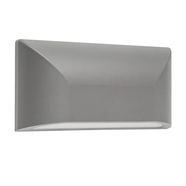GRF05 LED fasādes gaismeklis 6W 4000K IP65 pelēks