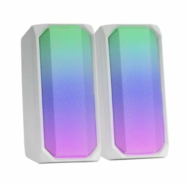 Nešiojamos Bluetooth garso kolonėlės Mars Gaming MSRGBW Balta 15 W 4 W