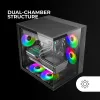 ATX Semi-tower Korpus Mars Gaming MCVONE Must