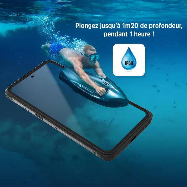 Мобильный телефон для пожилых людей Energizer H67GEU Octa Core 4 GB RAM 128 Гб Чёрный 6,78"