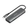 USB Centrmezgls Aisens USB-C DOCK 6 EN 1 GRIS Pelēks 100 W