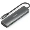 USB Centrmezgls Aisens 7 EN 1 Pelēks 100 W
