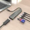 USB Centrmezgls Aisens 7 EN 1 Pelēks 100 W