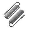 USB šakotuvas Aisens 7 EN 1 Pilka 100 W