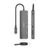 USB šakotuvas Aisens 7 EN 1 Pilka 100 W