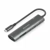 USB Centrmezgls Aisens 7 EN 1 Pelēks 100 W