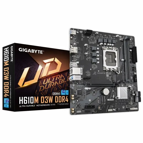Mātesplate Gigabyte 9MH61M3W4-00-G10 H610 LGA 1700
