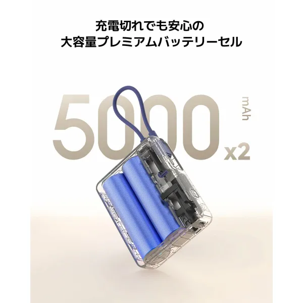 Powerbank Xiaomi BHR9341GL Gaiši Zils 10000 mAh