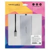 USB-keskitin NANOCABLE Hub 12en1 Harmaa 18 cm