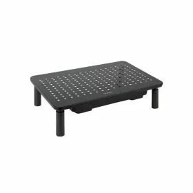 Strainer Quttin Black Metal Ø 10 cm (24 Units)