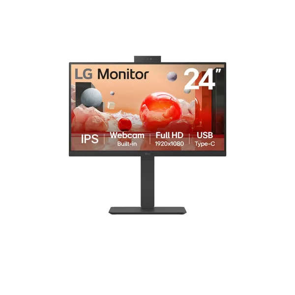 Monitorius LG 24BA850-B Full HD 23,8"