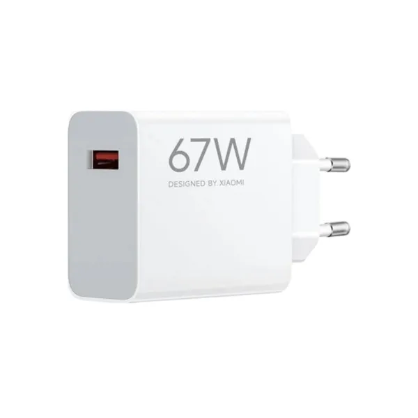Sieninis įkroviklis Xiaomi BHR07SKEU 67 W Balta