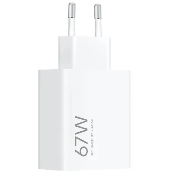 Sieninis įkroviklis Xiaomi BHR07SKEU 67 W Balta