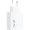 Sieninis įkroviklis Xiaomi BHR07SKEU 67 W Balta