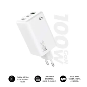 Car Charger Subblim SUBCHG-6G1003 White 100 W 120 W
