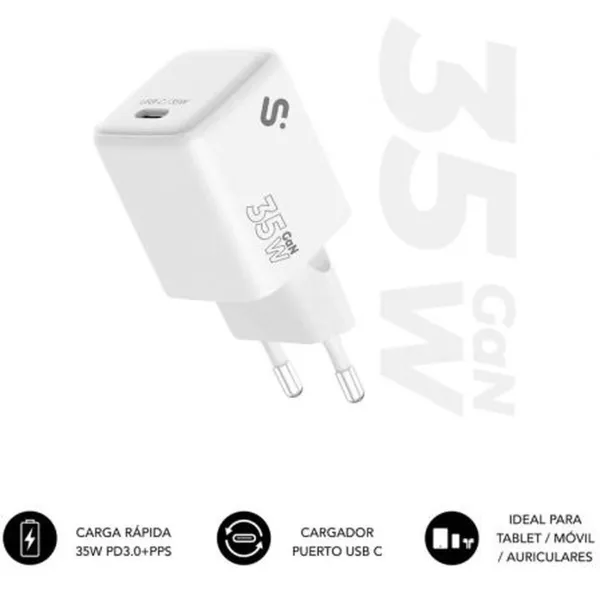 Car Charger Subblim SUBCHG-6G3510 White 120 W