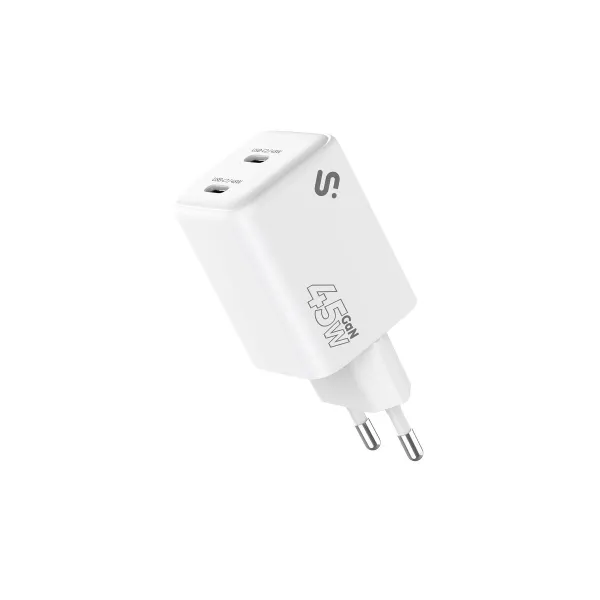Сетевое зарядное устройство Subblim SUBCHG-6G4520 Белый 120 W 45 W